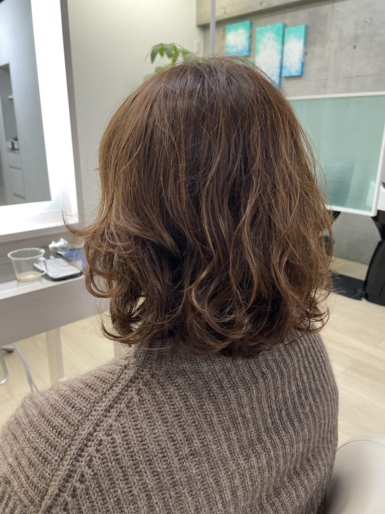 【京都市髪質改善美容室GIFT 】デジタルパーマでボリュームと質感アップ