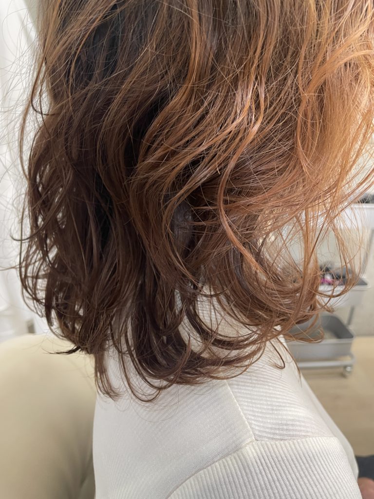 パーマは色々と誤魔化しが効く